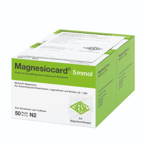 MAGNESIOCARD 5 mmol Plv.z.Her.e.Lsg.z.Einnehmen