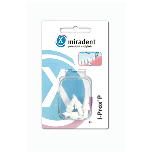 MIRADENT Ersatz Spitzbürsten I-Prox P weiß soft