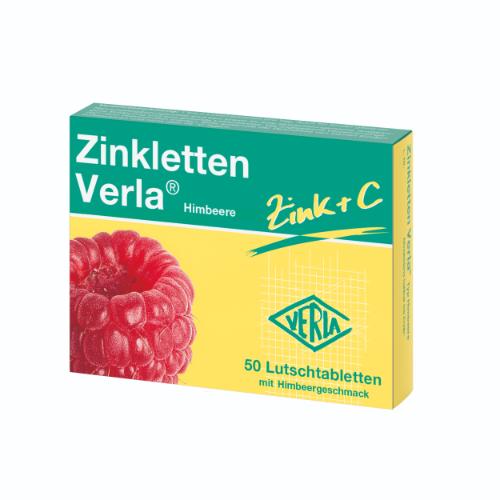 ZINKLETTEN Verla Himbeere Lutschtabletten