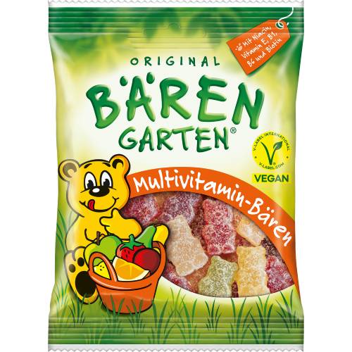 SOLDAN Bären vegan Multivitamin-Bären zuckerhaltig