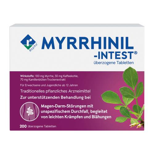 MYRRHINIL INTEST überzogene Tabletten