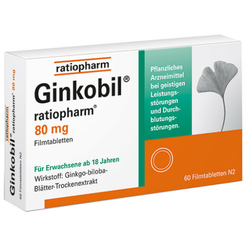 GINKOBIL-ratiopharm 80 mg Filmtabletten