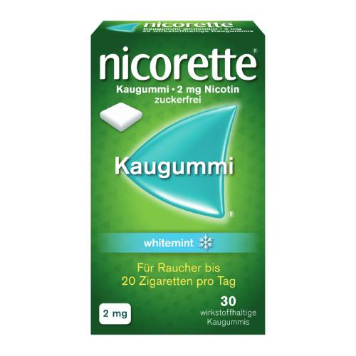 NICORETTE Kaugummi 2 mg whitemint