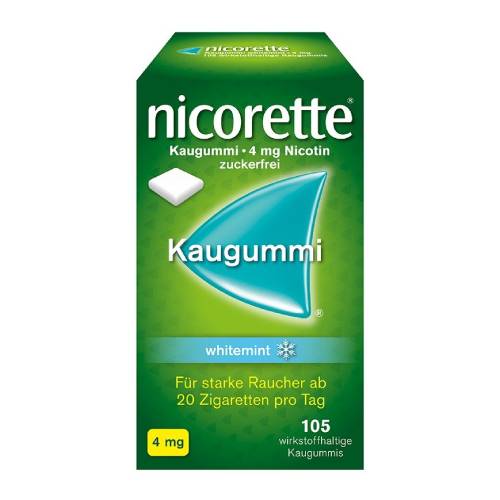 NICORETTE Kaugummi 4 mg whitemint