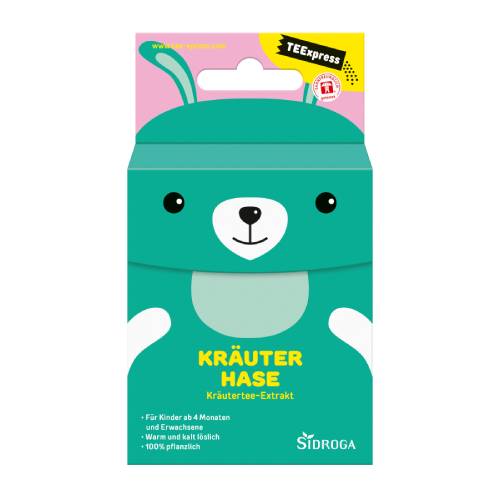 SIDROGA TEExpress Kräuter Hase
