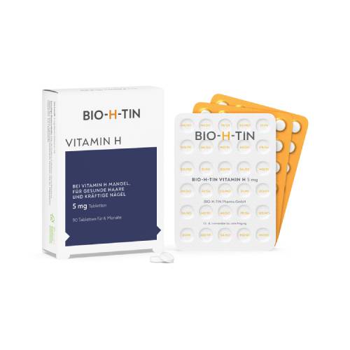 BIO-H-TIN Vitamin H 5 mg für 6 Monate Tabletten