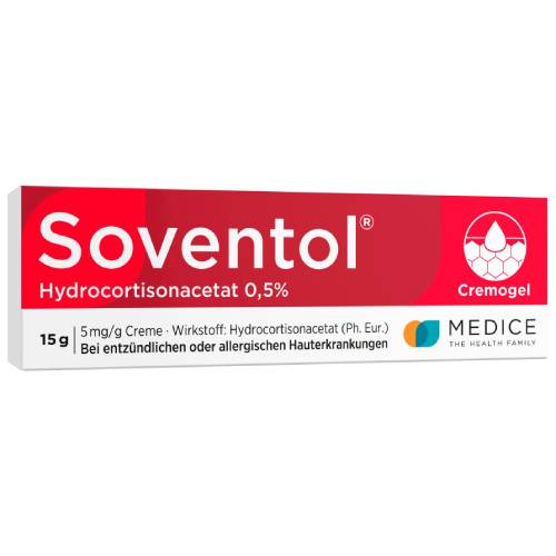 SOVENTOL Hydrocortisonacetat 0,5% Creme