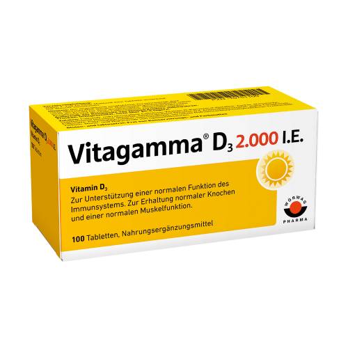 VITAGAMMA D3 2.000 I.E. Vitamin D3 NEM Tabletten