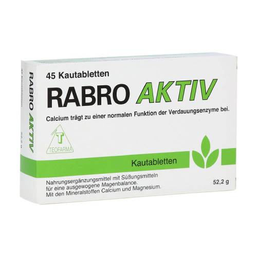 RABRO Aktiv Kautabletten