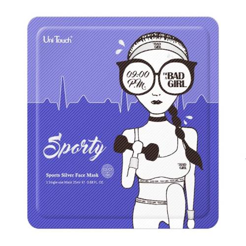 UNITOUCH Sport Silber Gesichtsmaske