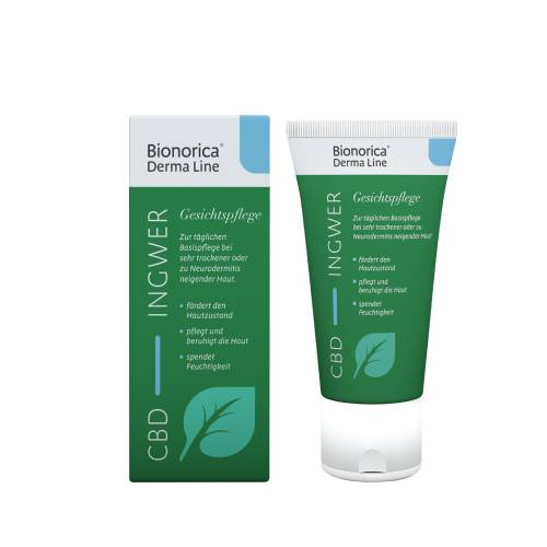 DERMA LINE Gesichtspflegecre.Ingwer-CBD Bionorica