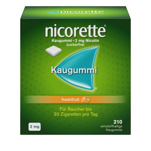 NICORETTE Kaugummi 2 mg freshfruit