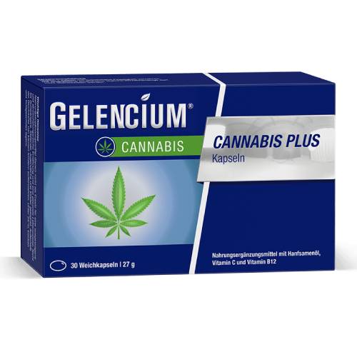 GELENCIUM Cannabis Plus Kapseln mit Vitamin B12