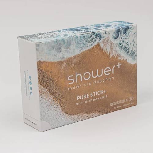 SHOWER+ PURE STICK+ Mittelmeersalz