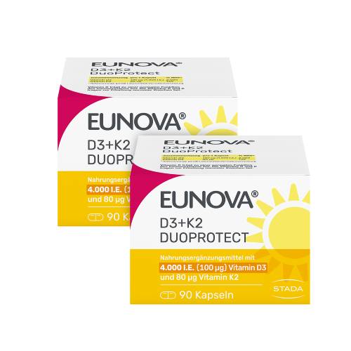 EUNOVA DuoProtect D3+K2 4000 I.E./80 μg Kaps.Kombi
