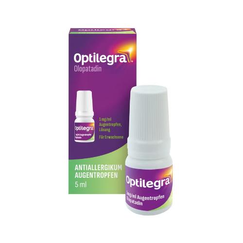 OPTILEGRA 1 mg/ml Augentropfen Lösung
