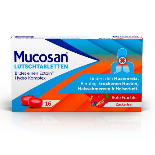 MUCOSAN Lutschtabletten rote Früchte